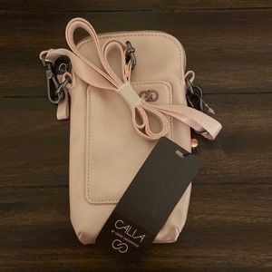 Calia NEW Essentials only crossbody bag in Pearl. Never used with tags!